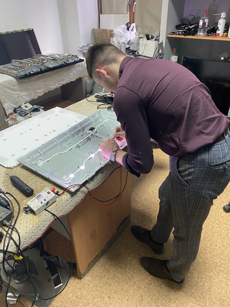 Ремонт подсветки телевизора (изображение 1)